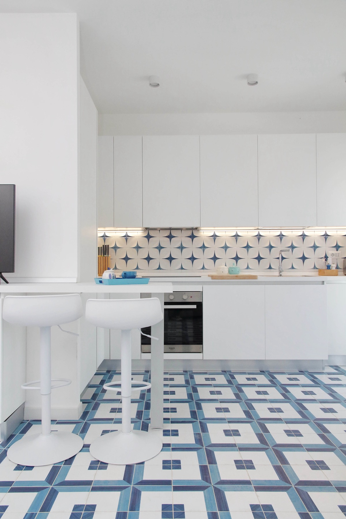 Cucina appartamento Circeo 100mq dopo ristrutturazione
